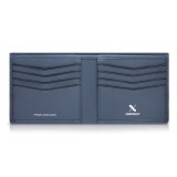 Ammoment - Python in Calcite Blue - Leather Bifold Wallet