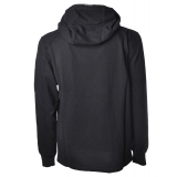 C.P. Company - Hooded Sweatshirt with Logo And Laces - Blue - Hoodie - Luxury Exclusive Collection