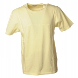 C.P. Company - Cotton T-Shirt with Print - Yellow - T-Shirt - Luxury Exclusive Collection