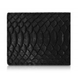 Ammoment - Python in Black - Leather Bifold Wallet