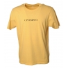 C.P. Company - Basic T-Shirt With Writing on The Front  - Yellow - T-Shirt - Luxury Exclusive Collection