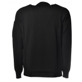 C.P. Company - Turtleneck in Shaved Wool - Black - Sweater - Luxury Exclusive Collection