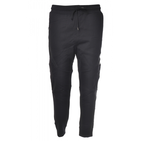 C.P. Company - Jogging Trousers With Zip - Blue - Trousers - Luxury Exclusive Collection