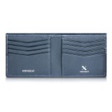 Ammoment - Stingray in Glitter Metallic Green - Leather Bifold Wallet