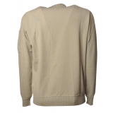 C.P. Company - Turtleneck in Shaved Wool - Cream - Sweater - Luxury Exclusive Collection