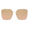 Fendi - O’Lock - Occhiali da Sole Quadrati - Rosa - Occhiali da Sole - Fendi Eyewear