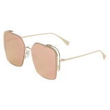 Fendi - O’Lock - Square Sunglasses - Pink - Sunglasses - Fendi Eyewear