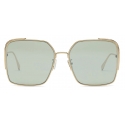 Fendi - O’Lock - Square Sunglasses - Green - Sunglasses - Fendi Eyewear