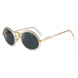 Cazal - Vintage 644 - Legendary - Crystal Gold - Sunglasses - Cazal Eyewear