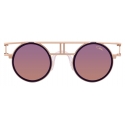 Cazal - Vintage 668/3 - Legendary - Oro Viola - Occhiali da Sole - Cazal Eyewear