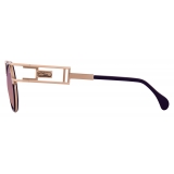 Cazal - Vintage 668/3 - Legendary - Gold Violet - Sunglasses - Cazal Eyewear