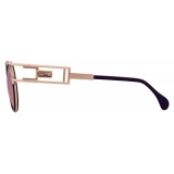 Cazal - Vintage 668/3 - Legendary - Oro Viola - Occhiali da Sole - Cazal Eyewear