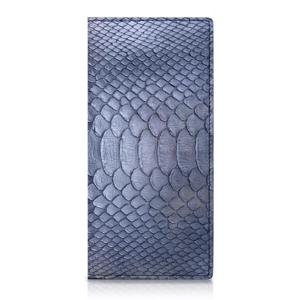 Ammoment - Python in Calcite Grey - Leather Breast Wallet