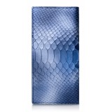 Ammoment - Python in Calcite Blue - Leather Breast Wallet