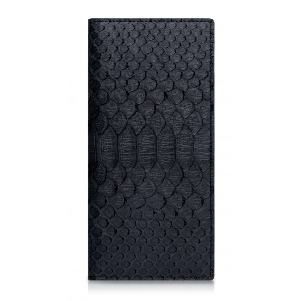 Ammoment - Python in Black - Leather Breast Wallet
