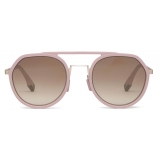 Fendi - Fendi Light - Round Sunglasses - Pink - Sunglasses - Fendi Eyewear