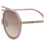Fendi - Fendi Light - Round Sunglasses - Pink - Sunglasses - Fendi Eyewear