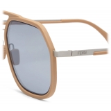 Fendi - Fendi Light - Square Sunglasses - Beige - Sunglasses - Fendi Eyewear