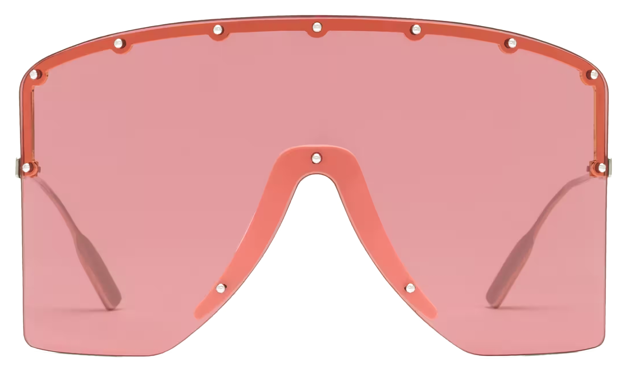 Gucci - Square Sunglasses with Optimal Fit - Pink - Gucci Eyewear - Avvenice