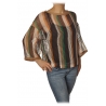 Ottod'Ame - Sweater in Mesh Work - Multicolor - Sweater - Luxury Exclusive Collection