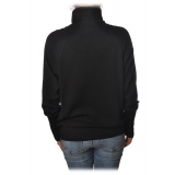 Ottod'Ame - High-Neck Sweater - Black - Sweater - Luxury Exclusive Collection