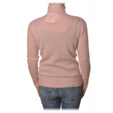 Ottod'Ame - High-Neck Sweater - Pink - Sweater - Luxury Exclusive Collection