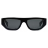 Gucci - Occhiale da Sole Rettangolari - Nero - Gucci Eyewear