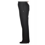 Ottod'Ame - Trousers with Elastic - Black - Trousers - Luxury Exclusive Collection