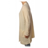 Ottod'Ame - Cardigan Without Closures - Cream - Sweater - Luxury Exclusive Collection