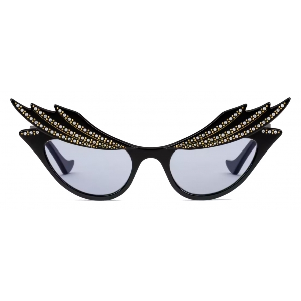 Gucci - Occhiale da Sole Cat-Eye - Nero - Gucci Eyewear