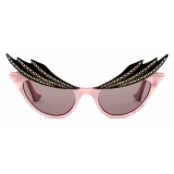 Gucci - Cat-Eye-Frame Sunglasses - Pink - Gucci Eyewear