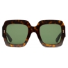 Gucci - Occhiale da Sole Quadrati - Tartaruga - Gucci Eyewear