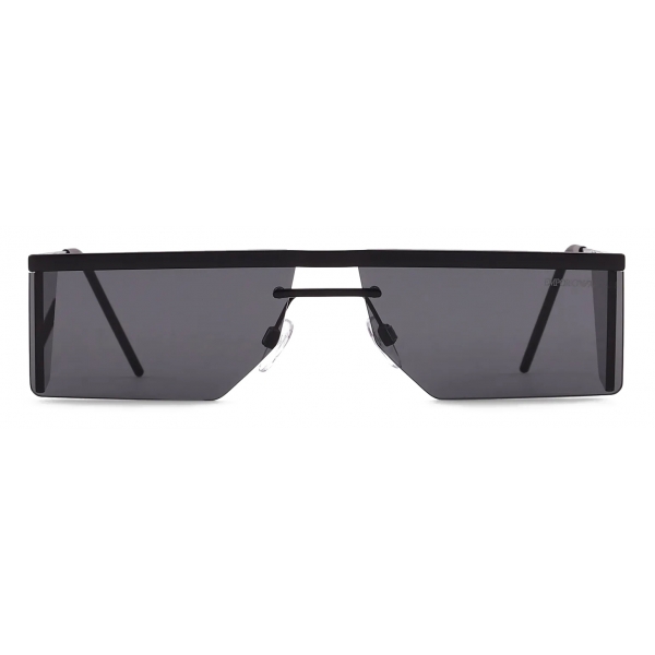 Giorgio Armani - Irregular Shaped Men Sunglasses - Dark Grey - Sunglasses - Giorgio Armani Eyewear