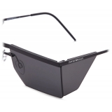 Giorgio Armani - Irregular Shaped Men Sunglasses - Dark Grey - Sunglasses - Giorgio Armani Eyewear