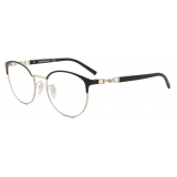 Giorgio Armani - Women Round Eyeglasses - Black - Eyeglasses - Giorgio Armani Eyewear