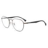 Giorgio Armani - Occhiali da Vista Uomo Forma Quadrati - Antracite - Occhiali da Vista - Giorgio Armani Eyewear