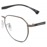 Giorgio Armani - Men Square Eyeglasses - Anthracite - Eyeglasses - Giorgio Armani Eyewear