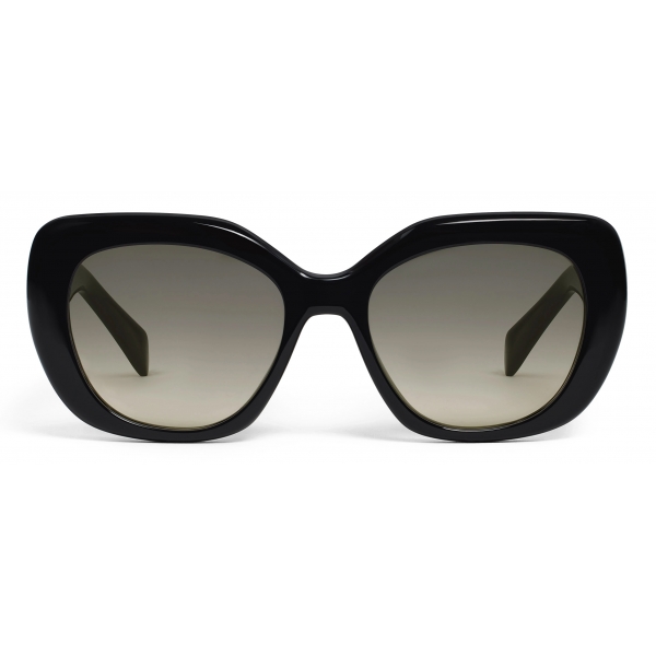 Céline - Triomphe 06 Sunglasses in Acetate - Black - Sunglasses - Céline Eyewear