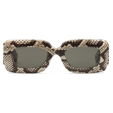 Gucci - Occhiale da Sole Rettangolari in Ayers - Serpente Ayers - Gucci Eyewear
