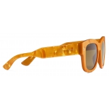 Gucci - Rectangular-Frame Sunglasses - Yellow - Gucci Eyewear