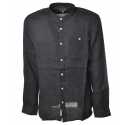 Woolrich - Camicia con Collo Coreano - Blu - Camicia - Luxury Exclusive Collection
