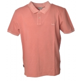 Woolrich - Polo con Logo a Tinta Unita - Salmone - T-Shirt - Luxury Exclusive Collection