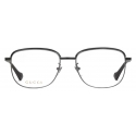 Gucci - Occhiale da Vista Navigator - Rutenio Grigio - Gucci Eyewear