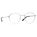 Gucci - Oval Optical Glasses - Silver - Gucci Eyewear