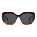 Céline - Triomphe 06 Sunglasses in Acetate - Gradient Havana - Sunglasses - Céline Eyewear