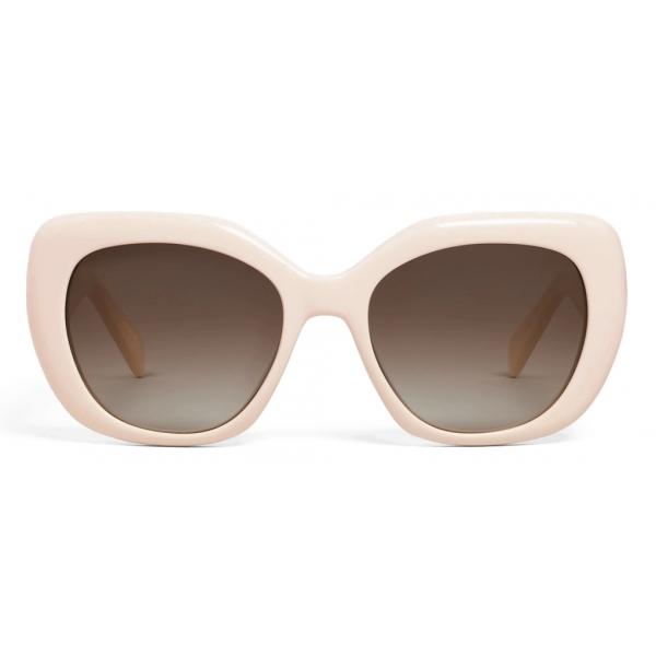 Céline - Triomphe 06 Sunglasses in Acetate - Ivory - Sunglasses - Céline Eyewear