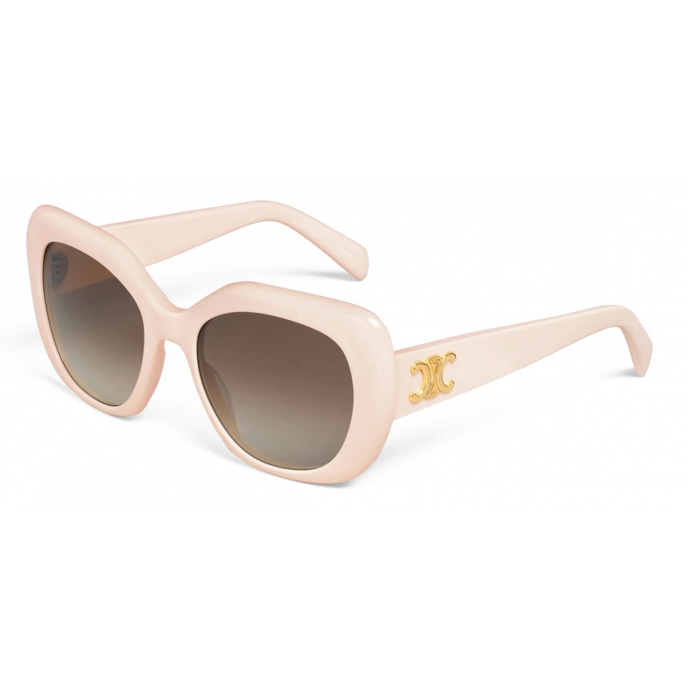 Céline - Triomphe 06 Sunglasses in Acetate - Ivory - Sunglasses ...