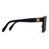 Céline - Triomphe 05 Sunglasses in Acetate with Special Packaging - Black - Sunglasses - Céline Eyewear