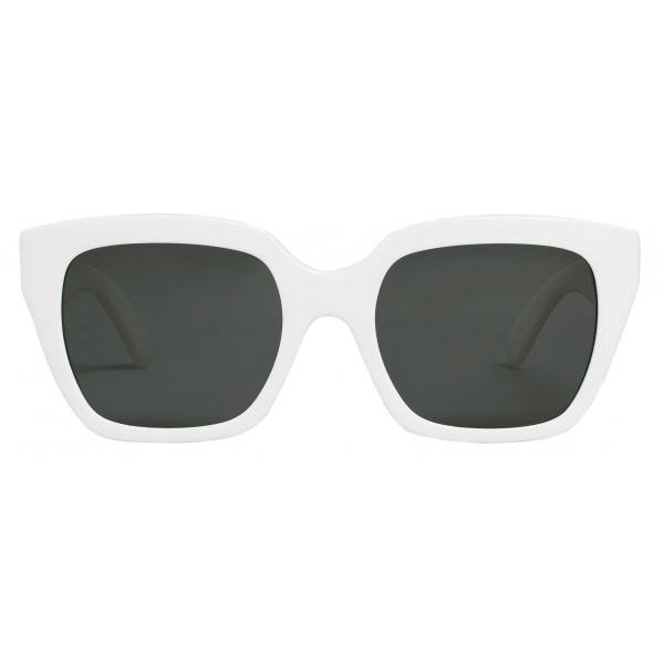 Céline - Celine Monochroms 03 Sunglasses in Acetate - White - Sunglasses - Céline Eyewear
