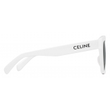 Céline - Occhiali da Sole Celine Monochroms 03 in Acetato - Bianco - Occhiali da Sole - Céline Eyewear
